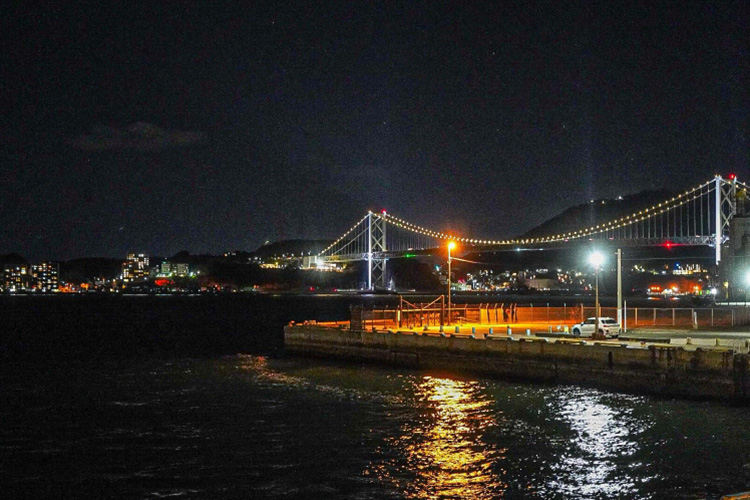 金门海峡夜景