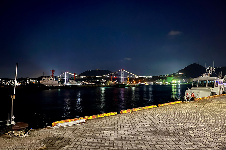 関門海峡の夜景
